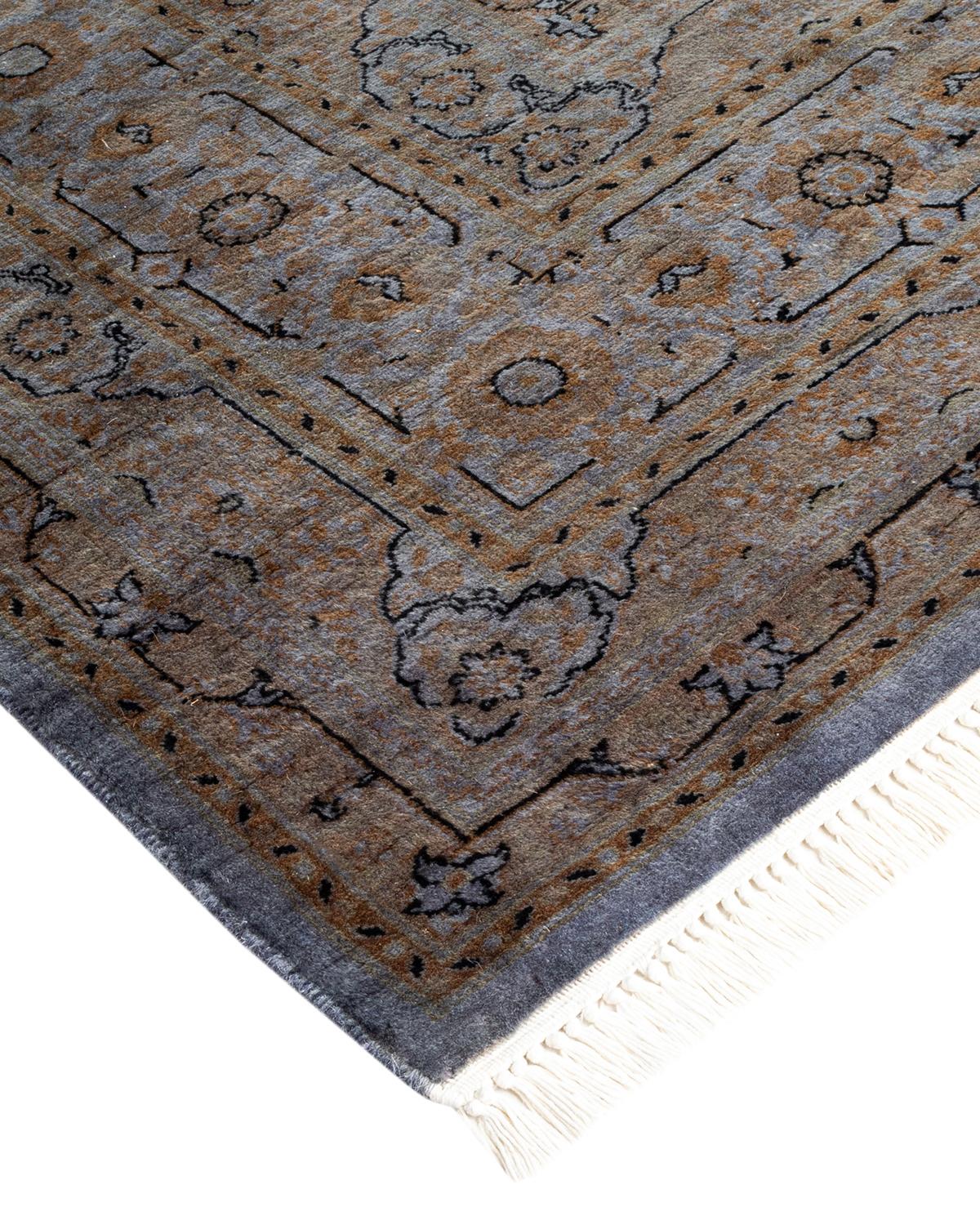 Vibrance rugs epitomize classic with a twist: traditional patterns overdyed in brilliant color. Each hand-knotted rug is washed in a 100% natural botanical dye that reveals hidden nuances in the designs. These are rugs that transcend trends, and