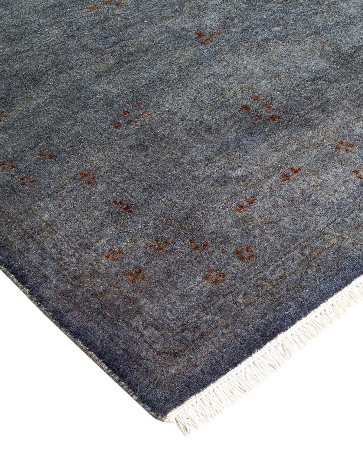 Vibrance rugs epitomize classic with a twist: traditional patterns overdyed in brilliant color. Each hand-knotted rug is washed in a 100% natural botanical dye that reveals hidden nuances in the designs. These are rugs that transcend trends, and