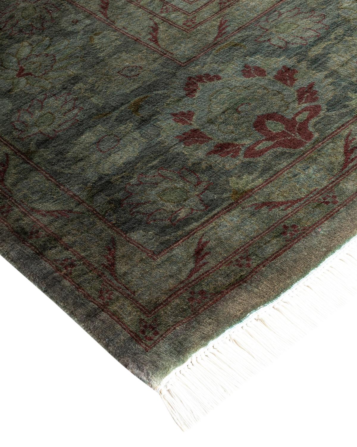 Vibrance rugs epitomize classic with a twist: traditional patterns overdyed in brilliant color. Each hand-knotted rug is washed in a 100% natural botanical dye that reveals hidden nuances in the designs. These are rugs that transcend trends, and