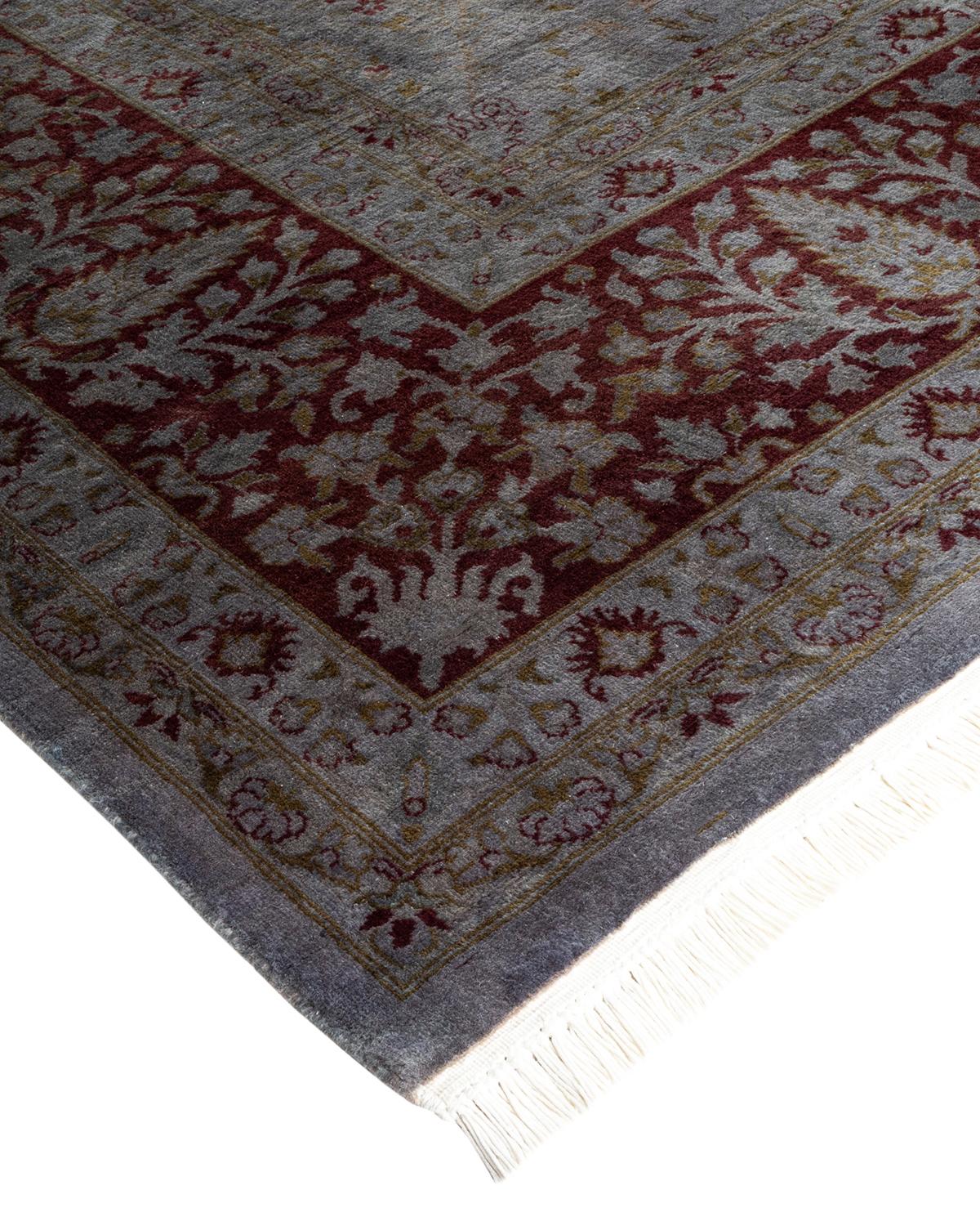 Vibrance rugs epitomize classic with a twist: traditional patterns overdyed in brilliant color. Each hand-knotted rug is washed in a 100% natural botanical dye that reveals hidden nuances in the designs. These are rugs that transcend trends, and