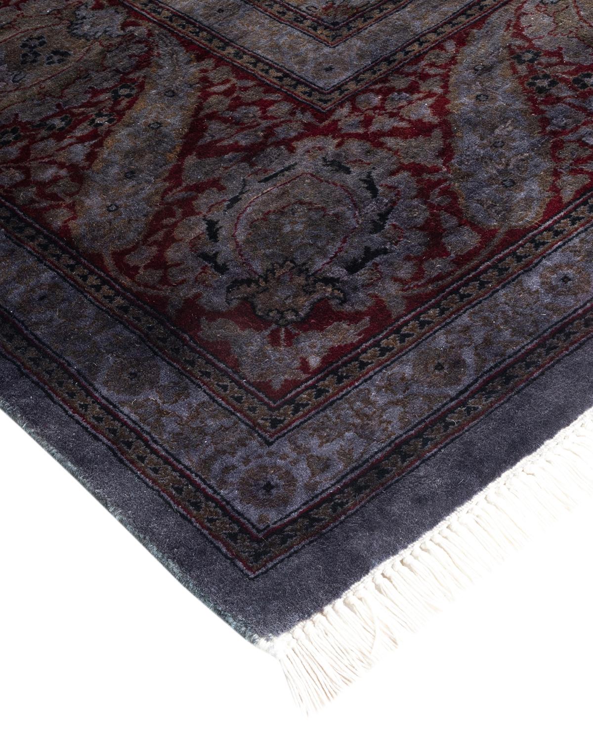 Vibrance rugs epitomize classic with a twist: traditional patterns overdyed in brilliant color. Each hand-knotted rug is washed in a 100% natural botanical dye that reveals hidden nuances in the designs. These are rugs that transcend trends, and