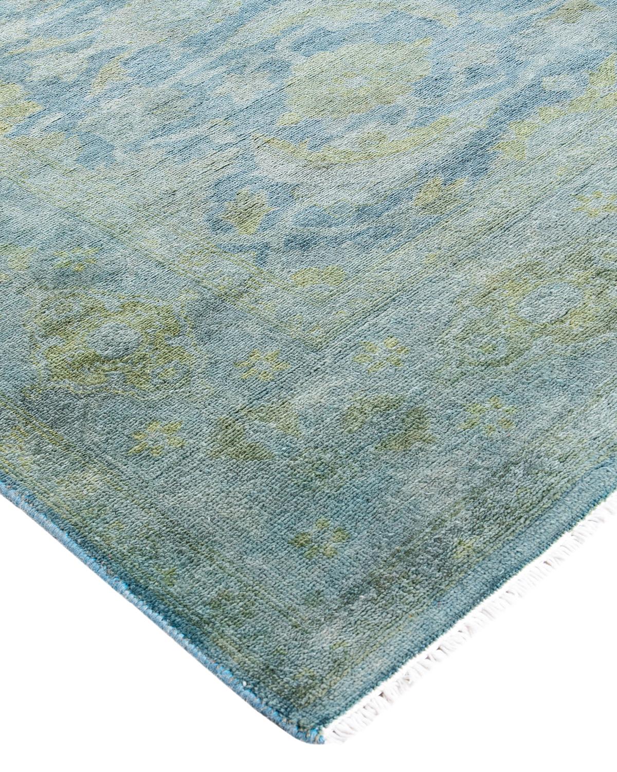 Vibrance rugs epitomize classic with a twist: traditional patterns overdyed in brilliant color. Each hand-knotted rug is washed in a 100%-natural botanical dye that reveals hidden nuances in the designs. These are rugs that transcend trends, and