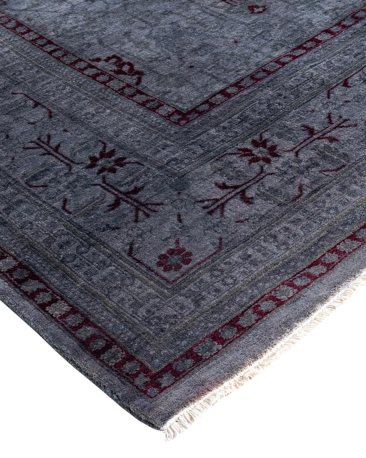 Vibrance rugs epitomize classic with a twist: traditional patterns overdyed in brilliant color. Each hand-knotted rug is washed in a 100%-natural botanical dye that reveals hidden nuances in the designs. These are rugs that transcend trends, and