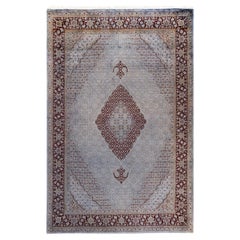 Contemporary Overdyed Hand Knotted Wool Gray Area Rugs (Tappeto di lana grigio)