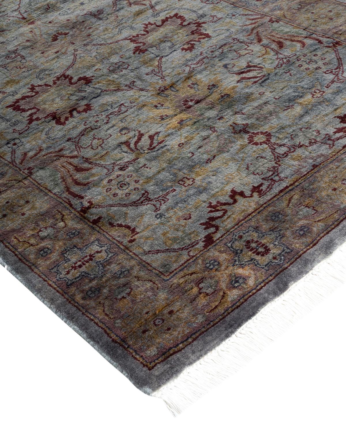 Vibrance rugs epitomize classic with a twist: traditional patterns overdyed in brilliant color. Each hand-knotted rug is washed in a 100% natural botanical dye that reveals hidden nuances in the designs. These are rugs that transcend trends, and