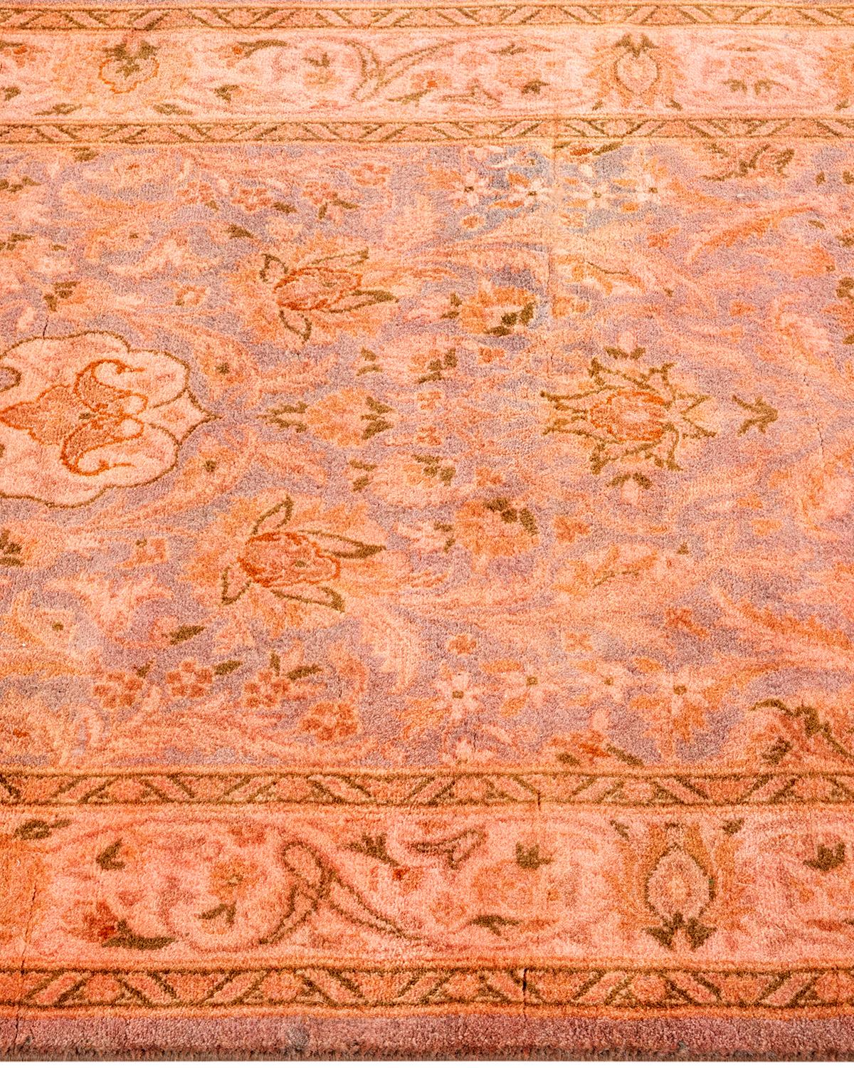 Traves de Mesa Contemporáneo Overdyed Hand Knotted Lana Gris en Nuevo estado para la venta en Norwalk, CT