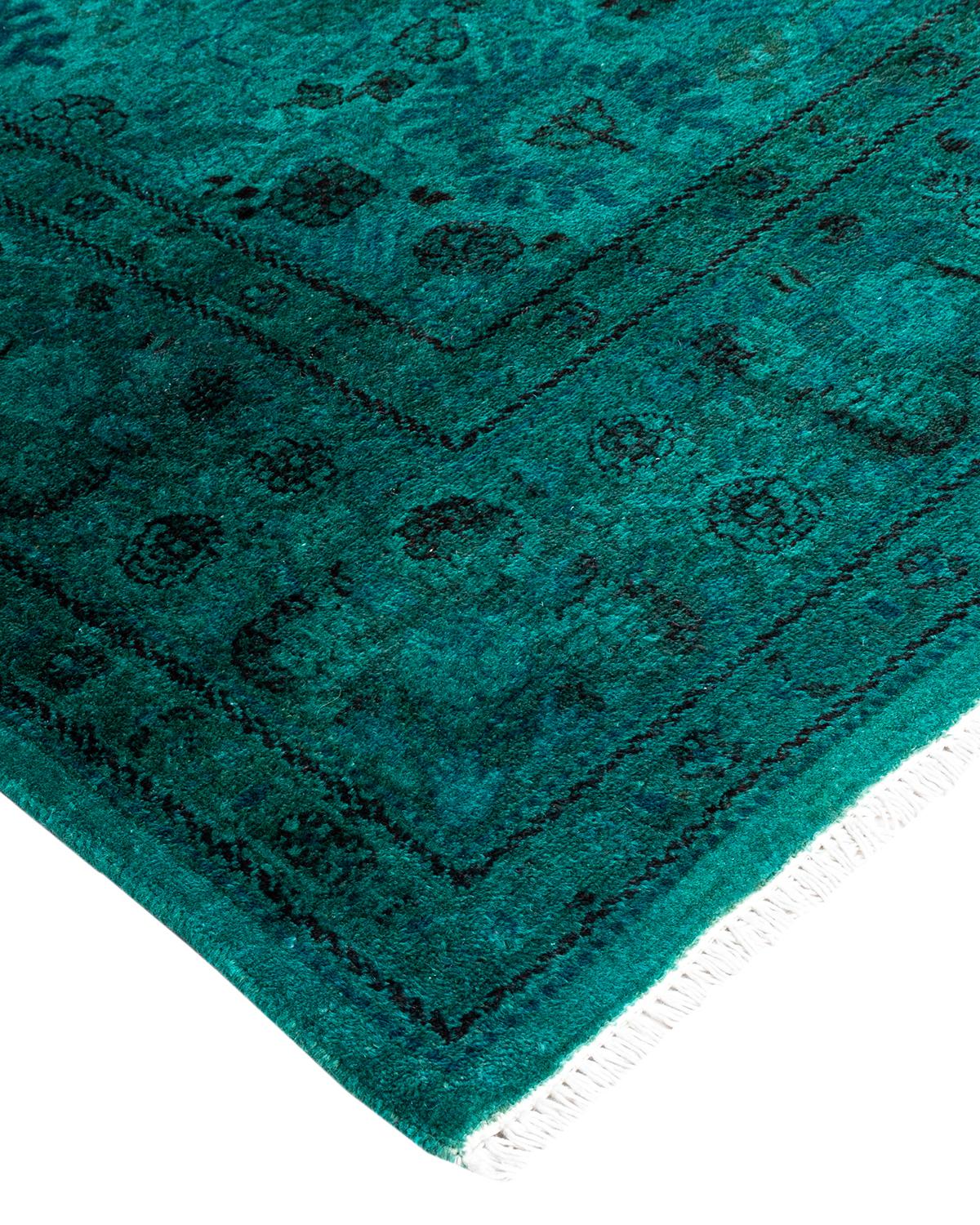 Vibrance rugs epitomize classic with a twist: traditional patterns overdyed in brilliant color. Each hand-knotted rug is washed in a 100%-natural botanical dye that reveals hidden nuances in the designs. These are rugs that transcend trends, and
