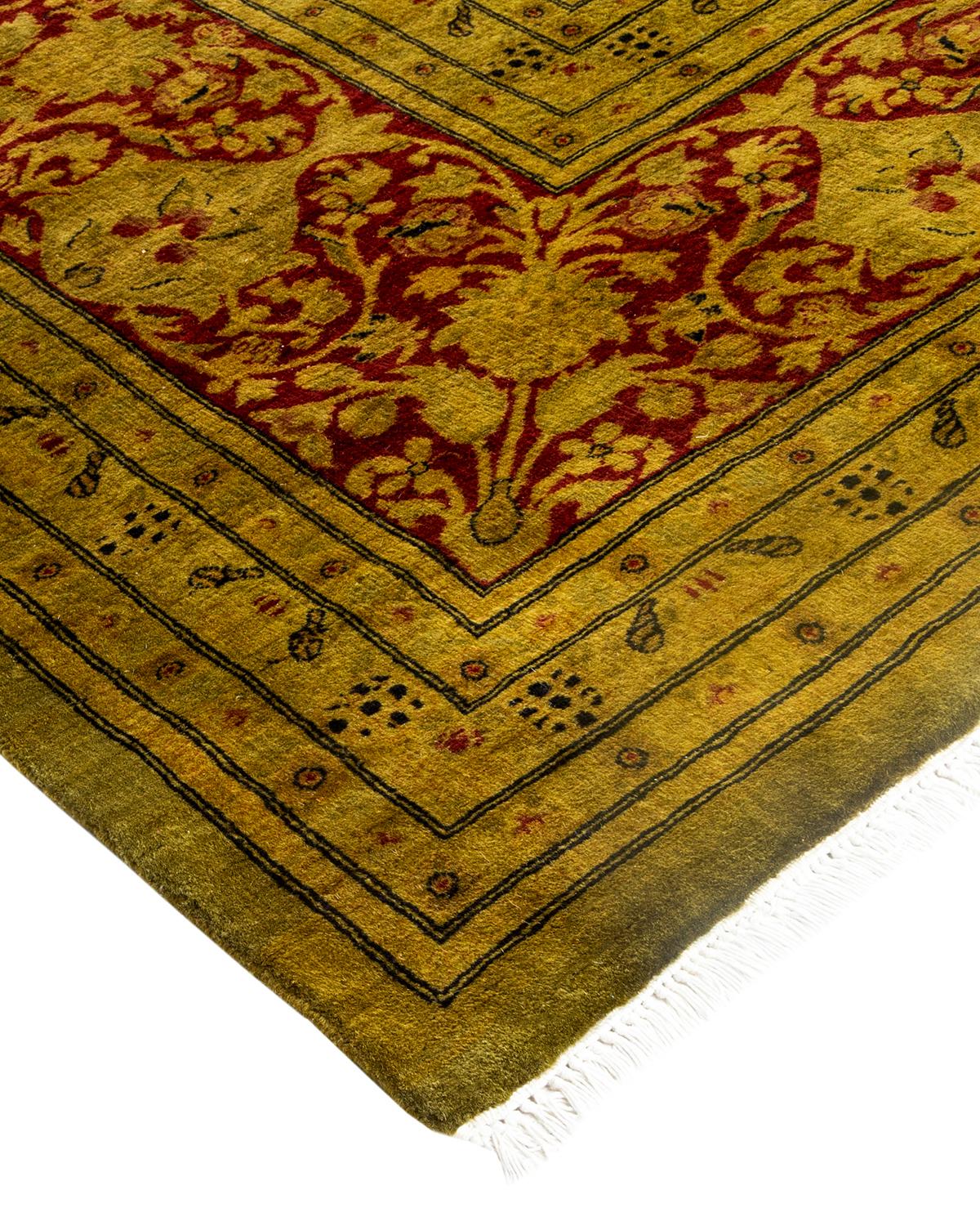 Vibrance rugs epitomize classic with a twist: traditional patterns overdyed in brilliant color. Each hand-knotted rug is washed in a 100% natural botanical dye that reveals hidden nuances in the designs. These are rugs that transcend trends, and