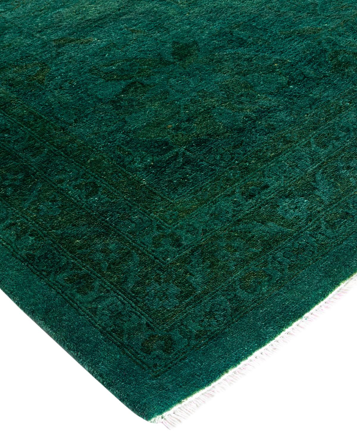 Vibrance rugs epitomize classic with a twist: traditional patterns overdyed in brilliant color. Each hand-knotted rug is washed in a 100%-natural botanical dye that reveals hidden nuances in the designs. These are rugs that transcend trends, and