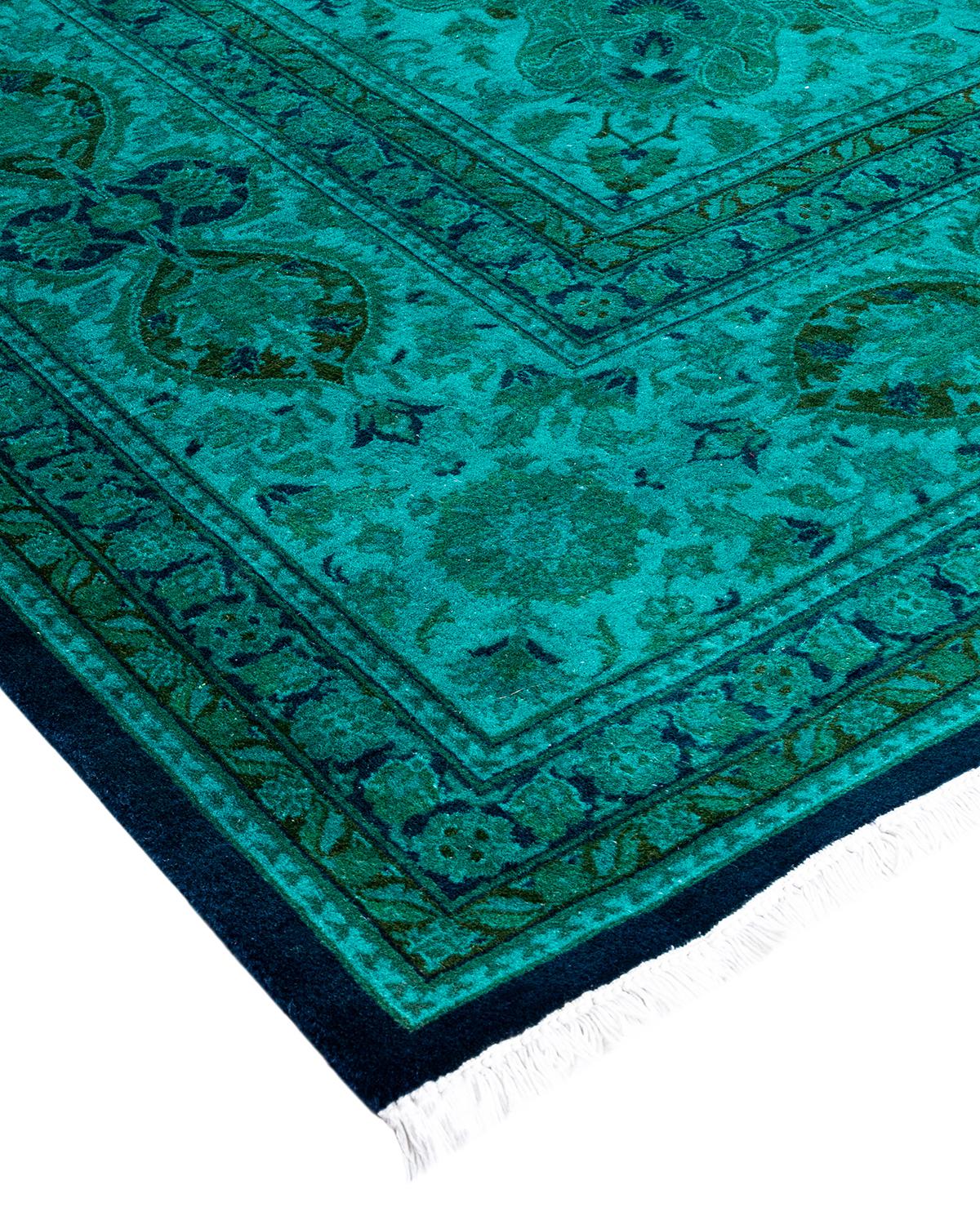 Vibrance rugs epitomize classic with a twist: traditional patterns overdyed in brilliant color. Each hand-knotted rug is washed in a 100%-natural botanical dye that reveals hidden nuances in the designs. These are rugs that transcend trends, and