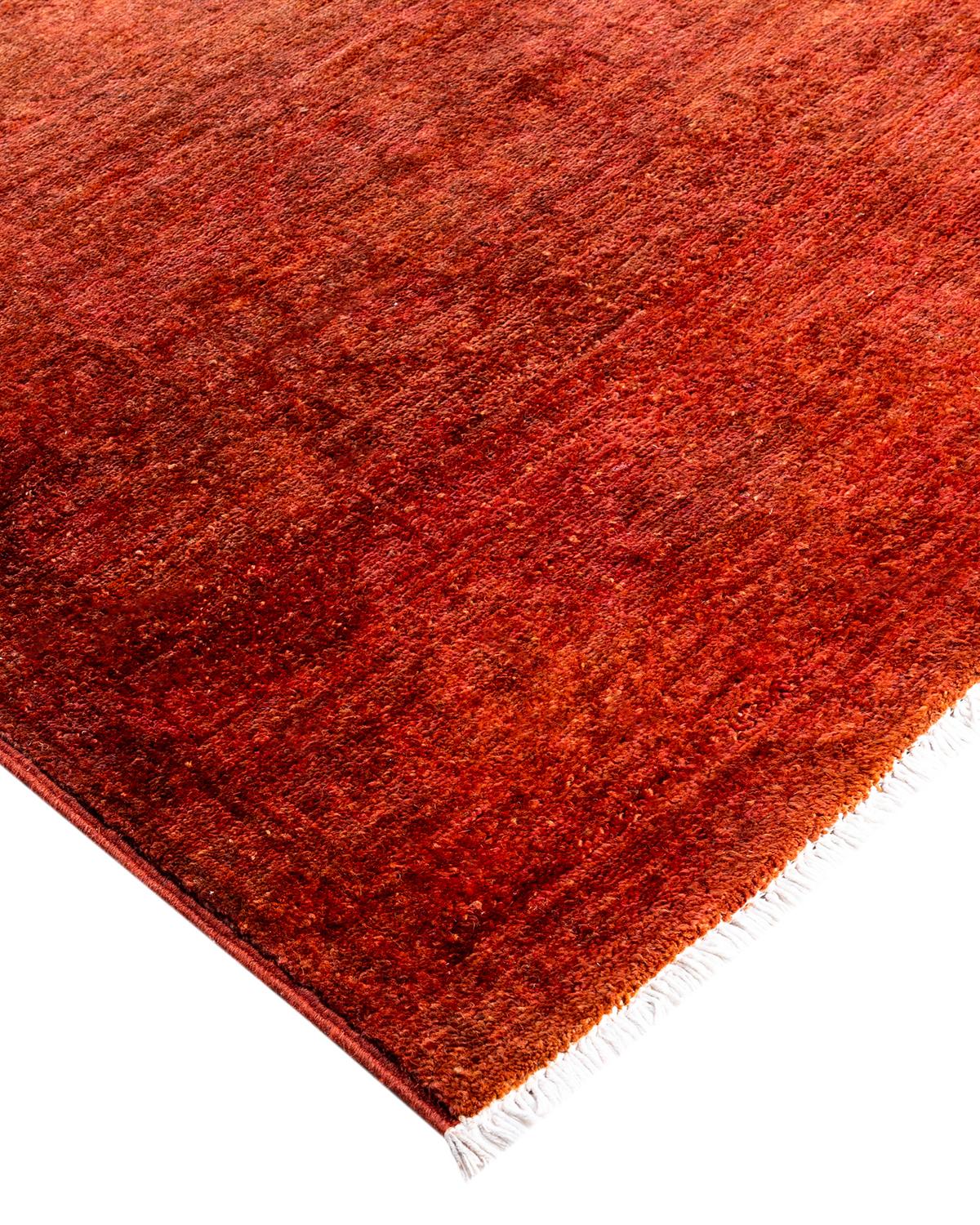 Vibrance rugs epitomize classic with a twist: traditional patterns overdyed in brilliant color. Each hand-knotted rug is washed in a 100%-natural botanical dye that reveals hidden nuances in the designs. These are rugs that transcend trends, and