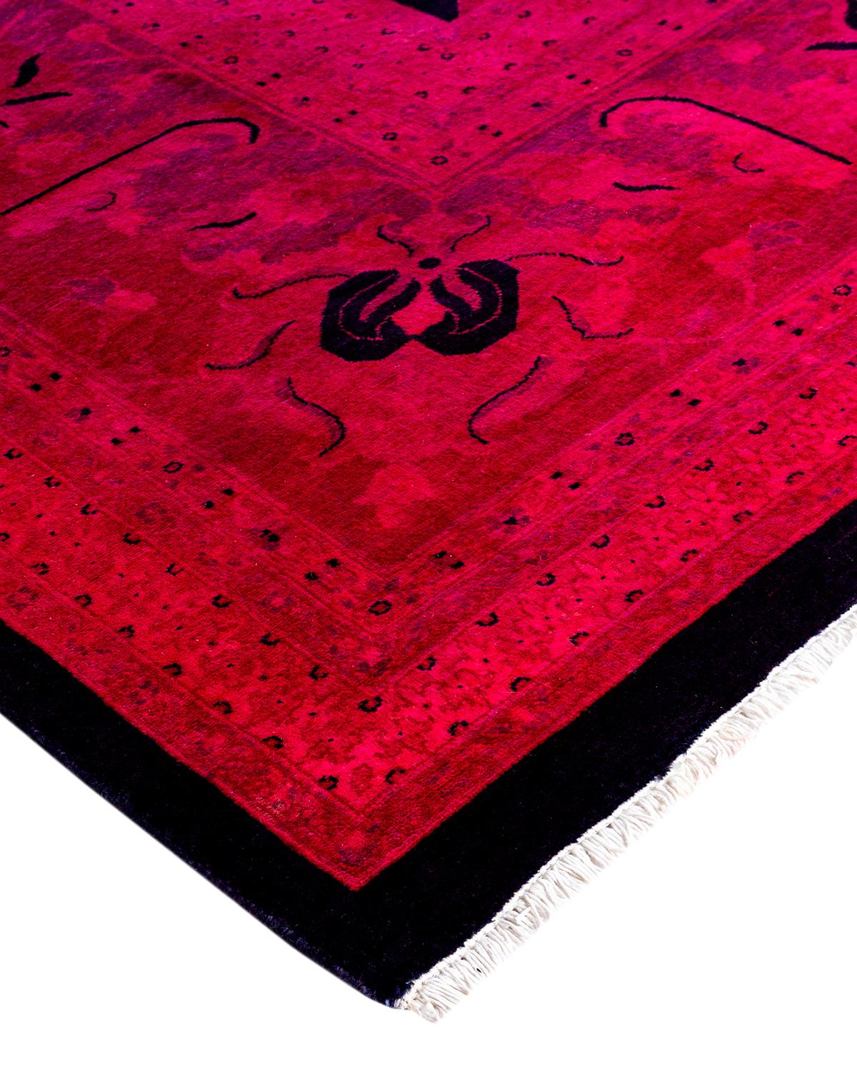 Vibrance rugs epitomize classic with a twist: traditional patterns overdyed in brilliant color. Each hand-knotted rug is washed in a 100%-natural botanical dye that reveals hidden nuances in the designs. These are rugs that transcend trends, and