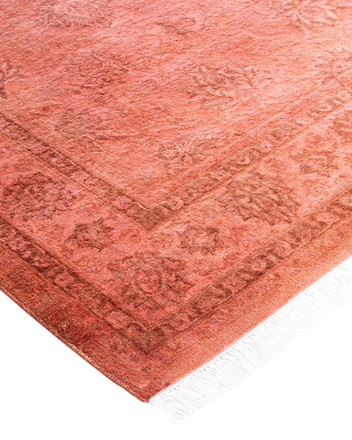 Vibrance rugs epitomize classic with a twist: traditional patterns overdyed in brilliant color. Each hand-knotted rug is washed in a 100%-natural botanical dye that reveals hidden nuances in the designs. These are rugs that transcend trends, and