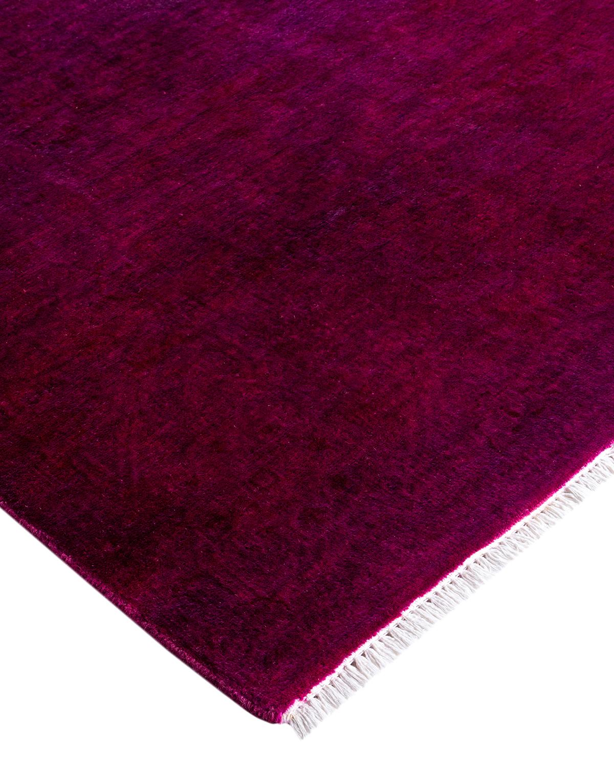 Vibrance rugs epitomize classic with a twist: traditional patterns overdyed in brilliant color. Each hand-knotted rug is washed in a 100%-natural botanical dye that reveals hidden nuances in the designs. These are rugs that transcend trends, and