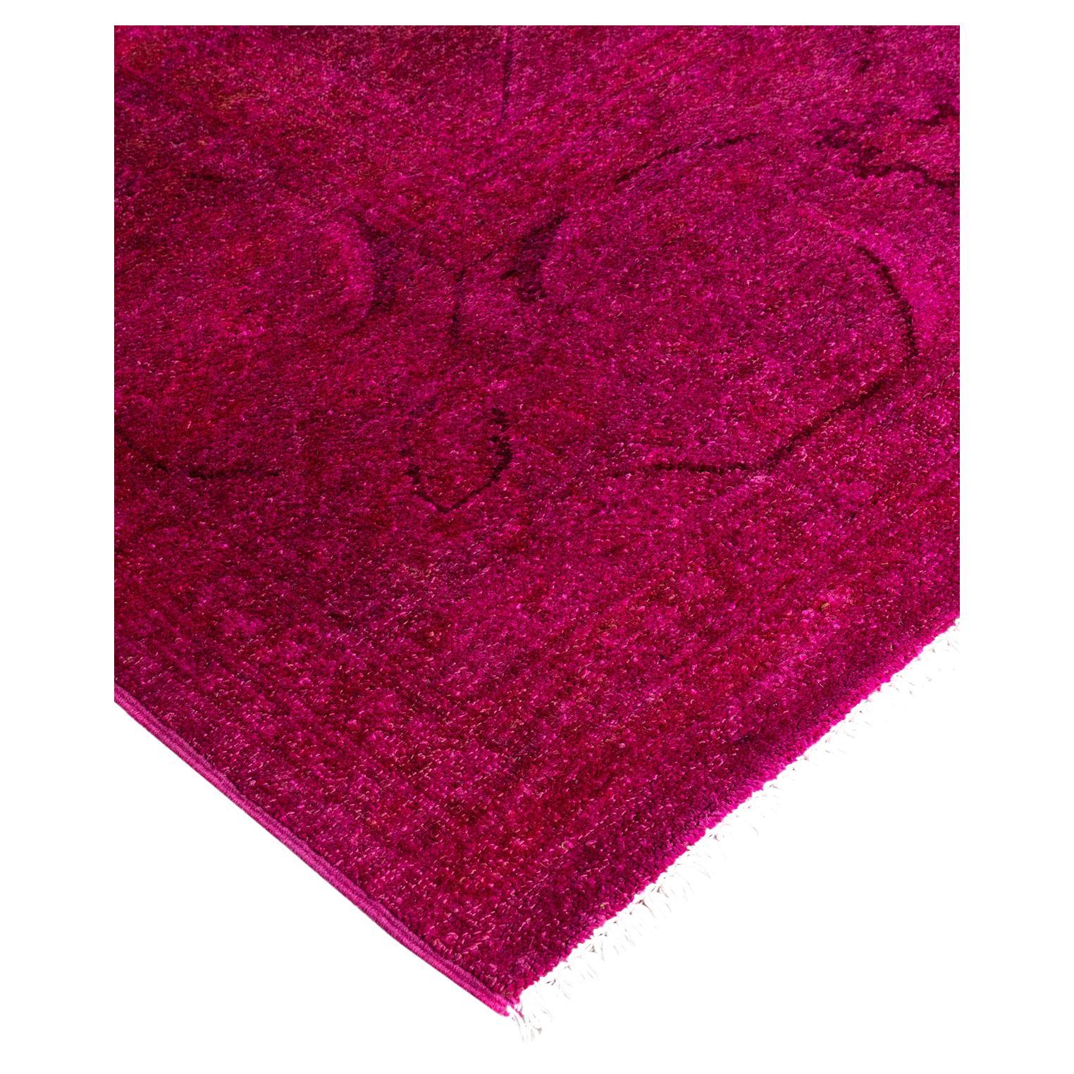 Vibrance rugs epitomize classic with a twist: traditional patterns overdyed in brilliant color. Each hand-knotted rug is washed in a 100%-natural botanical dye that reveals hidden nuances in the designs. These are rugs that transcend trends, and
