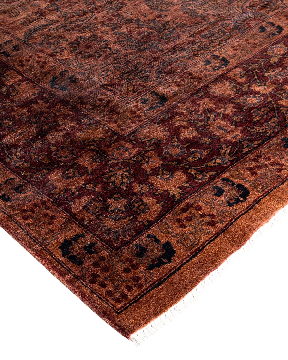 Vibrance rugs epitomize classic with a twist: traditional patterns overdyed in brilliant color. Each hand-knotted rug is washed in a 100%-natural botanical dye that reveals hidden nuances in the designs. These are rugs that transcend trends, and