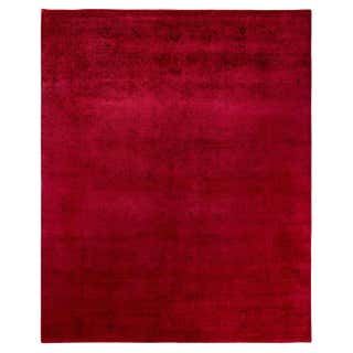 Rug and Kilim’s Contemporary Ombre Custom Rug in Red and Pink Tones For ...