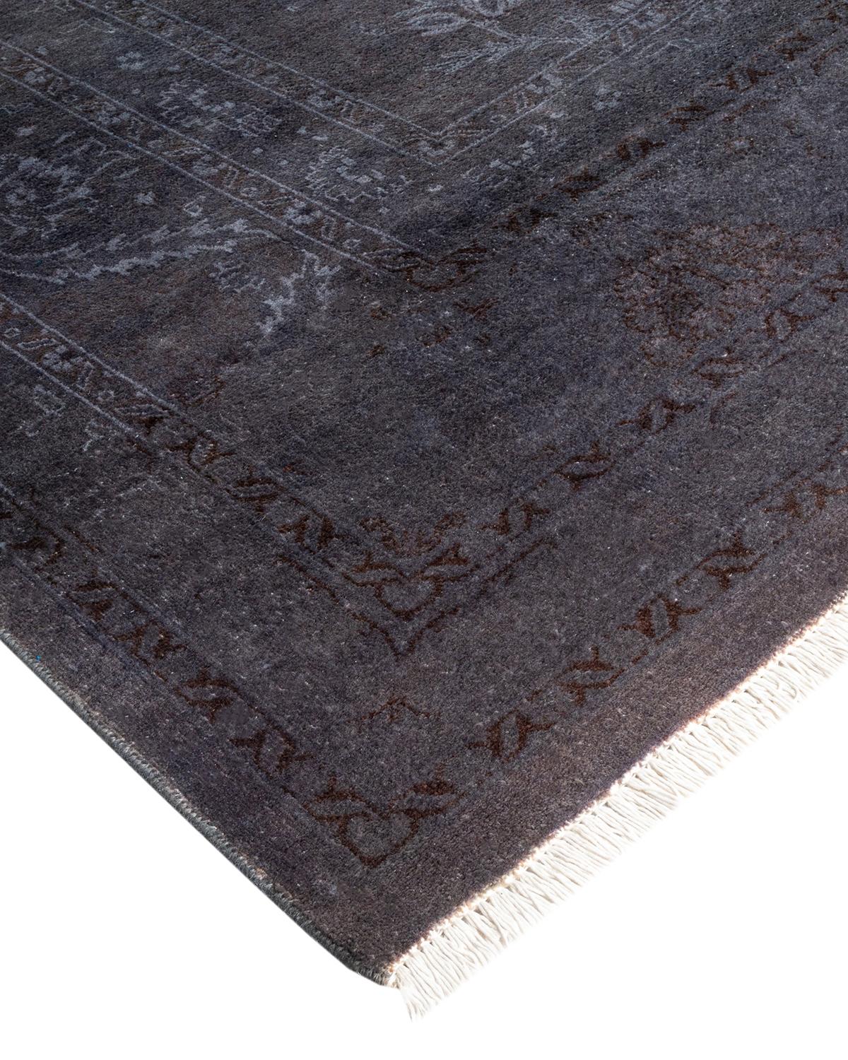 Vibrance rugs epitomize classic with a twist: traditional patterns overdyed in brilliant color. Each hand-knotted rug is washed in a 100% natural botanical dye that reveals hidden nuances in the designs. These are rugs that transcend trends, and