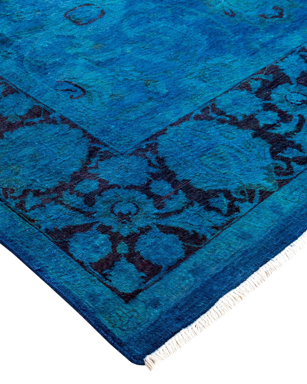 Vibrance rugs epitomize classic with a twist: traditional patterns overdyed in brilliant color. Each hand-knotted rug is washed in a 100%-natural botanical dye that reveals hidden nuances in the designs. These are rugs that transcend trends, and