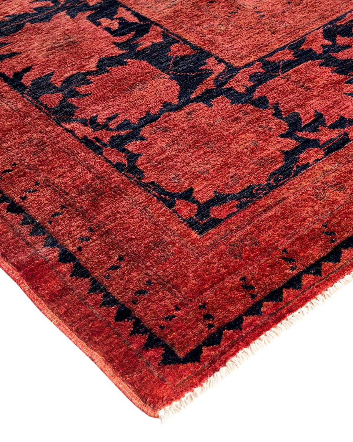 Vibrance rugs epitomize classic with a twist: traditional patterns overdyed in brilliant color. Each hand-knotted rug is washed in a 100%-natural botanical dye that reveals hidden nuances in the designs. These are rugs that transcend trends, and