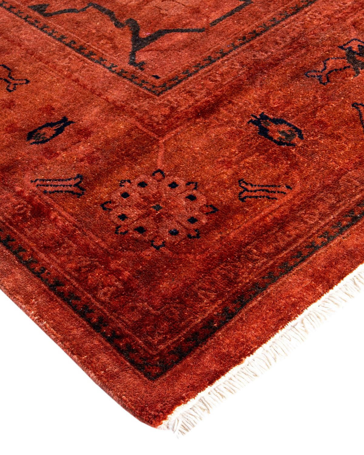 Vibrance rugs epitomize classic with a twist: traditional patterns overdyed in brilliant color. Each hand-knotted rug is washed in a 100%-natural botanical dye that reveals hidden nuances in the designs. These are rugs that transcend trends, and