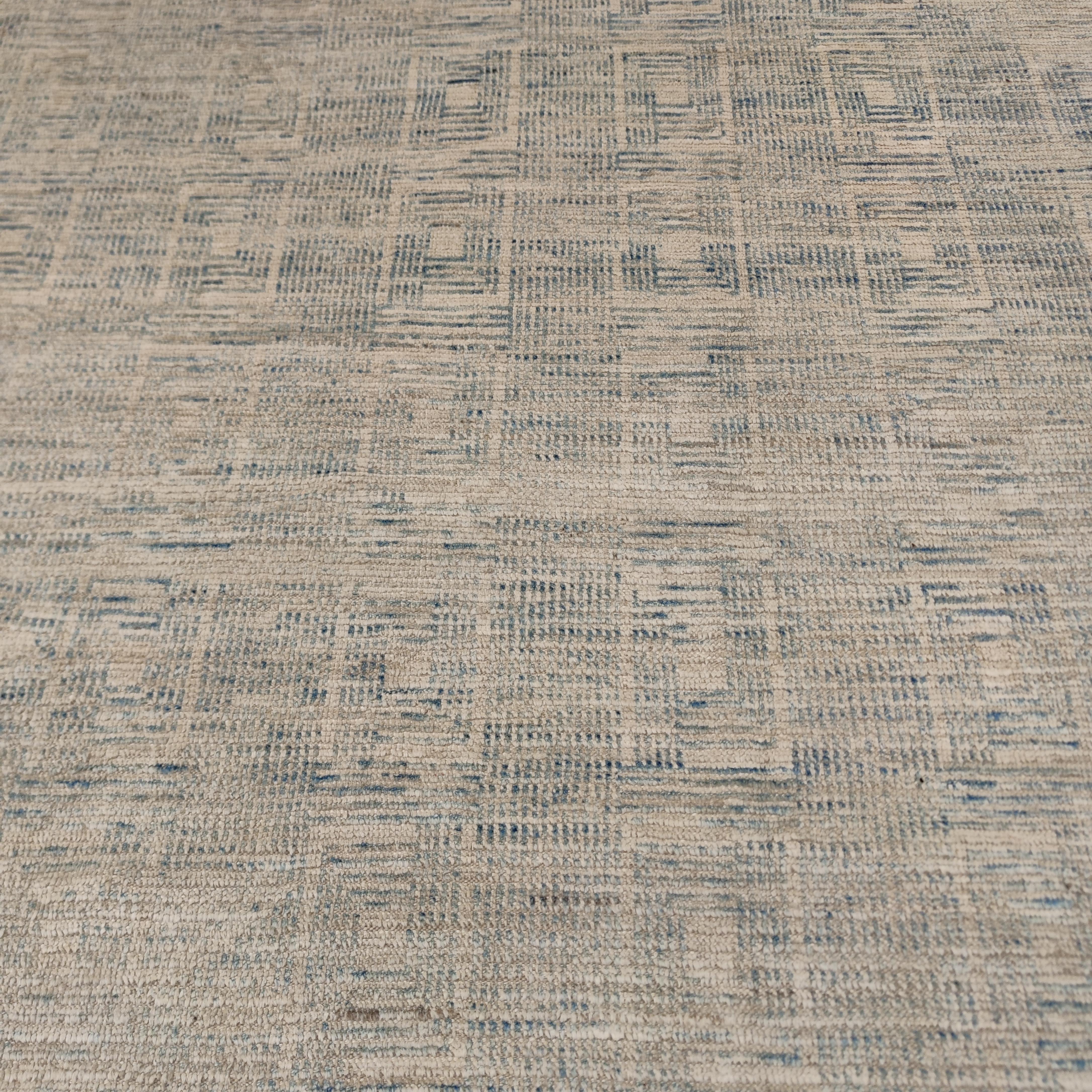 Afghano Tappeto contemporaneo oversize con texture Jansen (a) Gallery di Alberto Levi in vendita