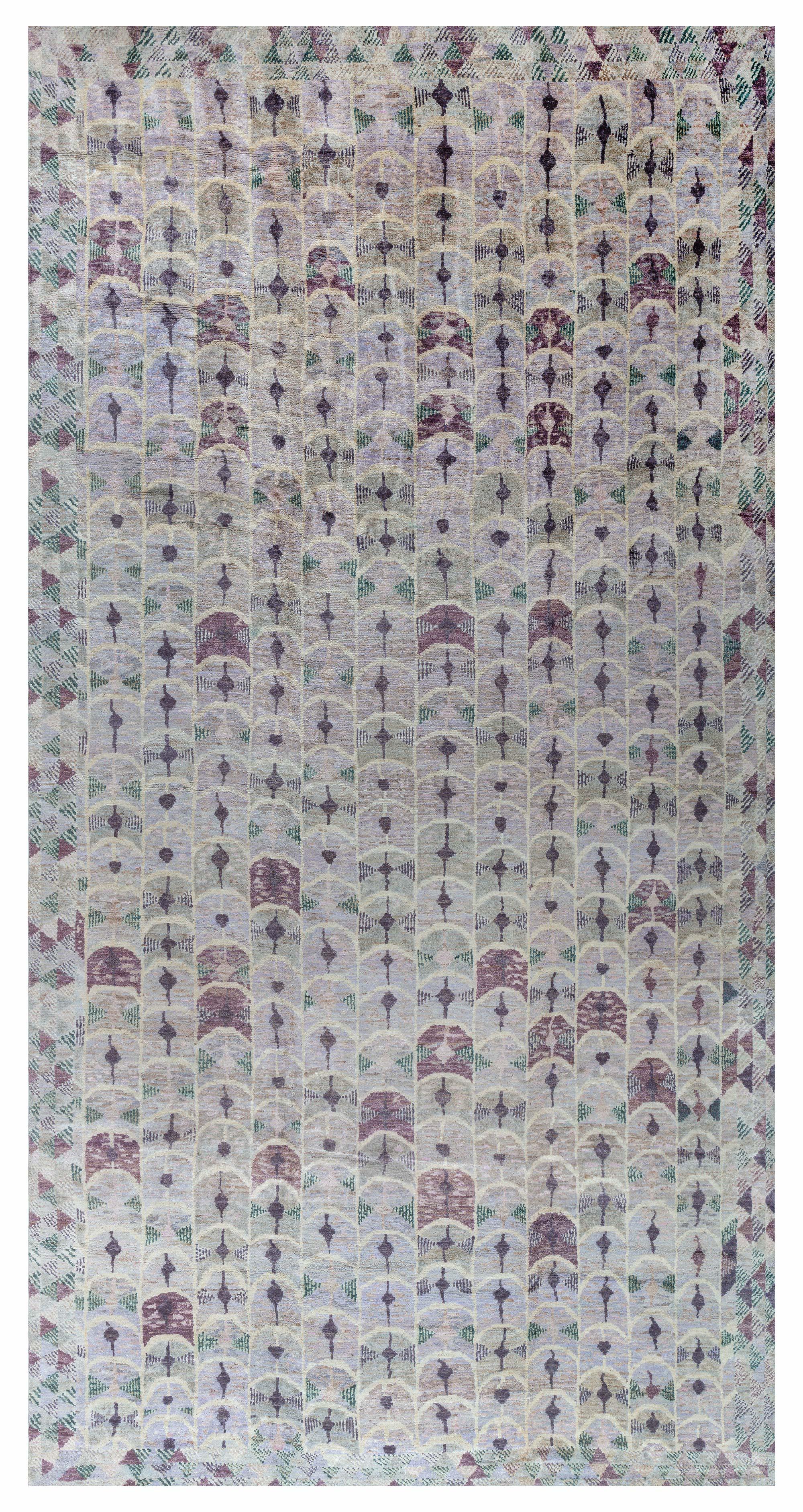 Contemporary Oversized Swedish Design Rug by Doris Leslie Blau For Sale ...