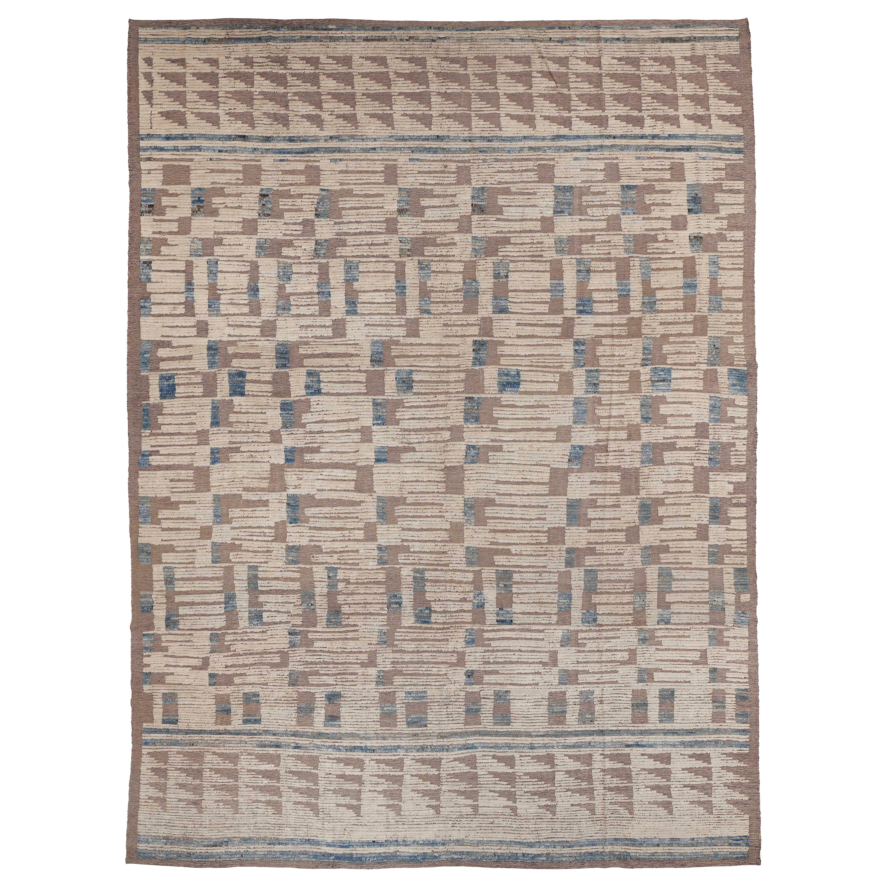 Tappeto Charlotte contemporaneo con texture oversize (a) Gallery di Alberto Levi in vendita