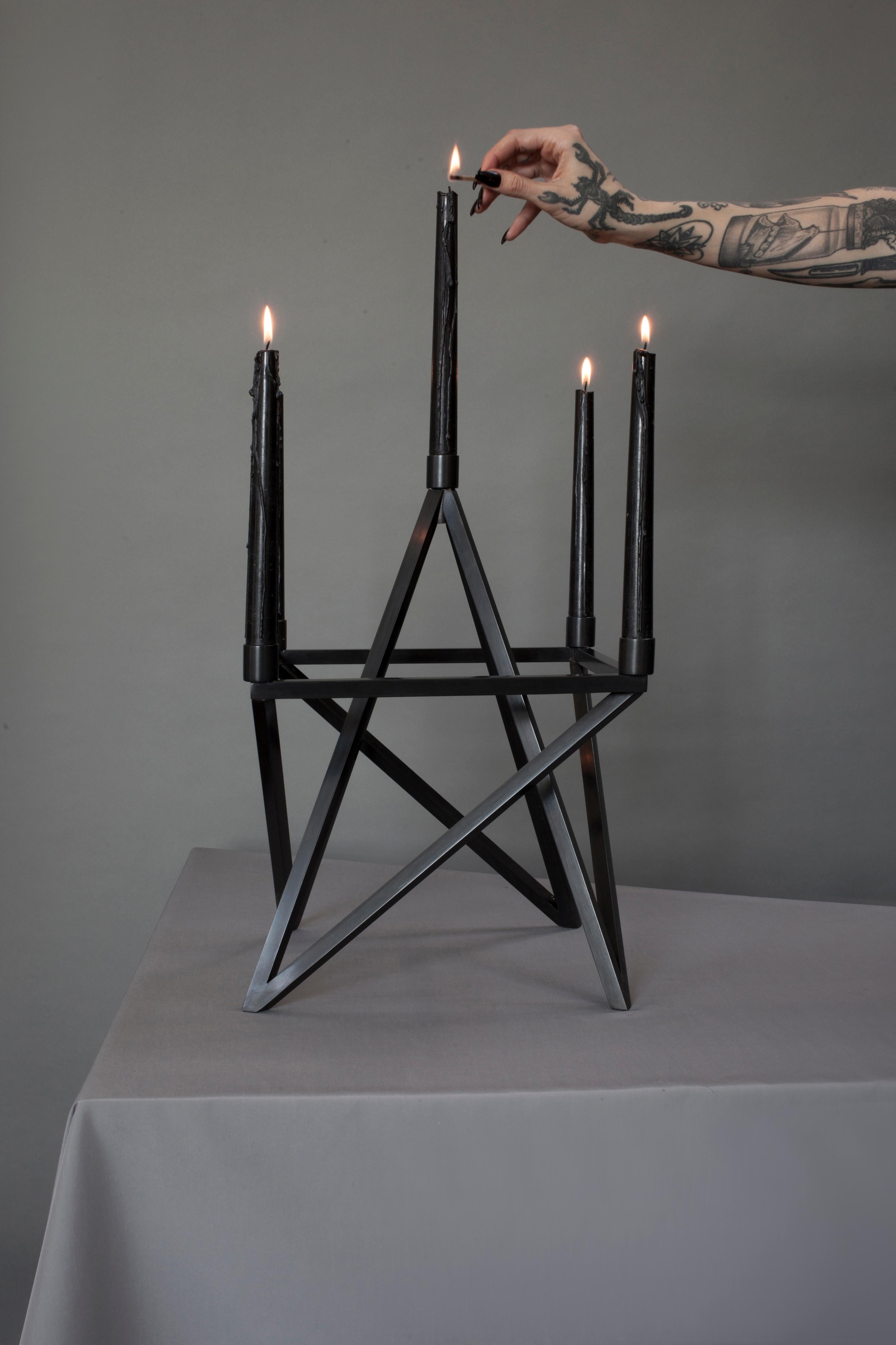 American Contemporary 'Pagan' Candelabra by Material Lust, 2014 For Sale