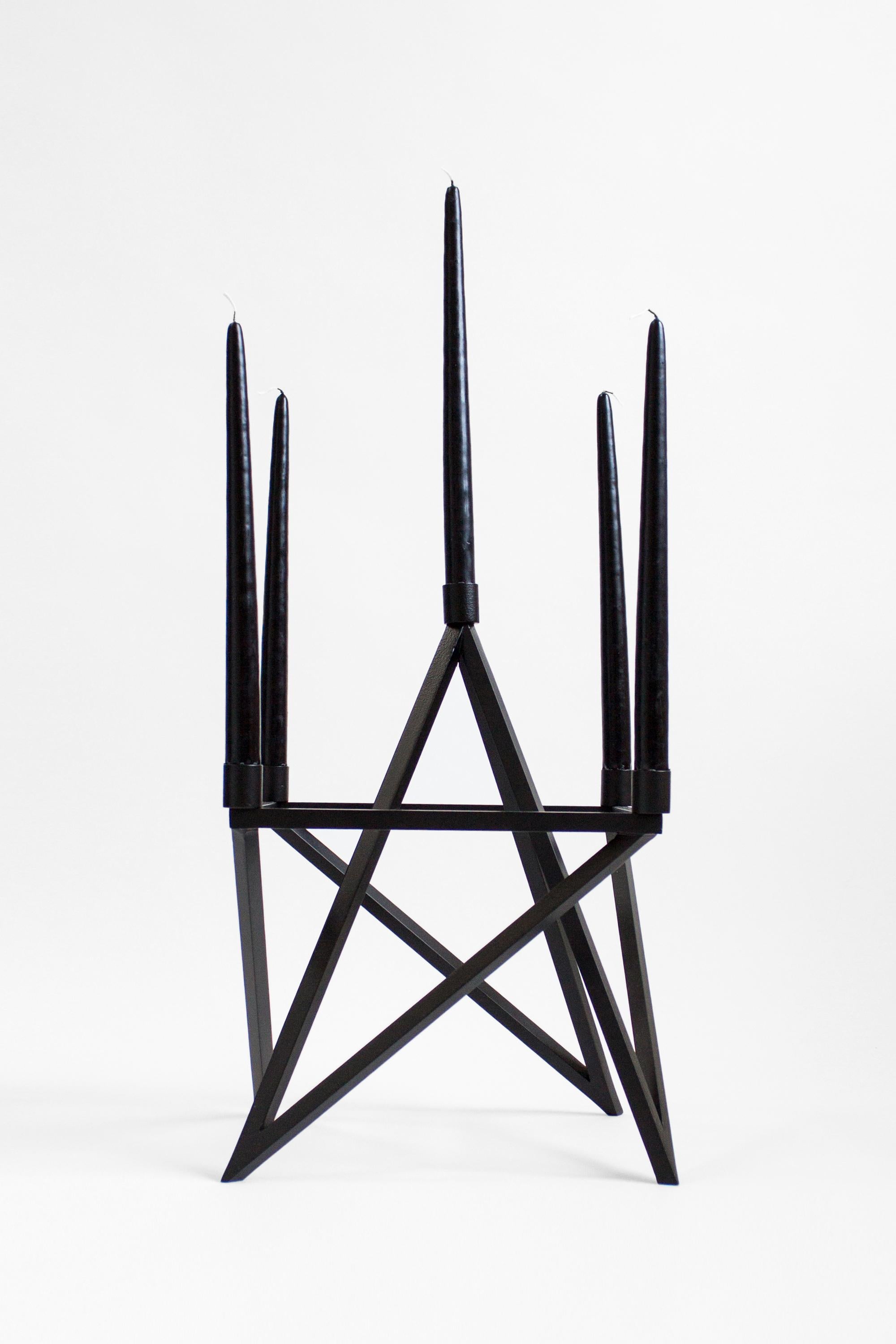 Contemporary 'Pagan' Candelabra by Material Lust, 2014 In Excellent Condition For Sale In Los Angeles, CA