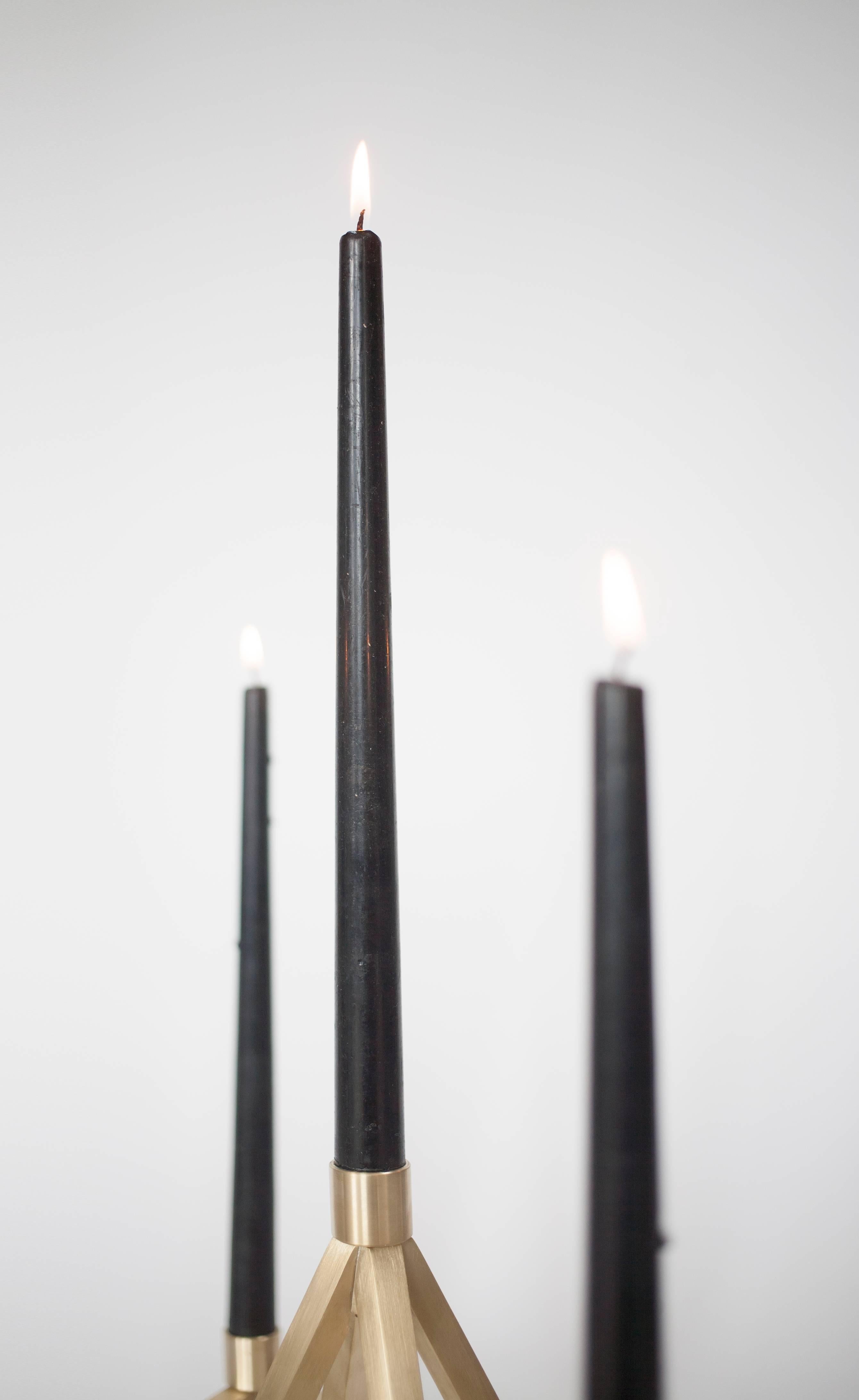 Steel Contemporary 'Pagan' Star Candelabra by Material Lust, 2016 For Sale