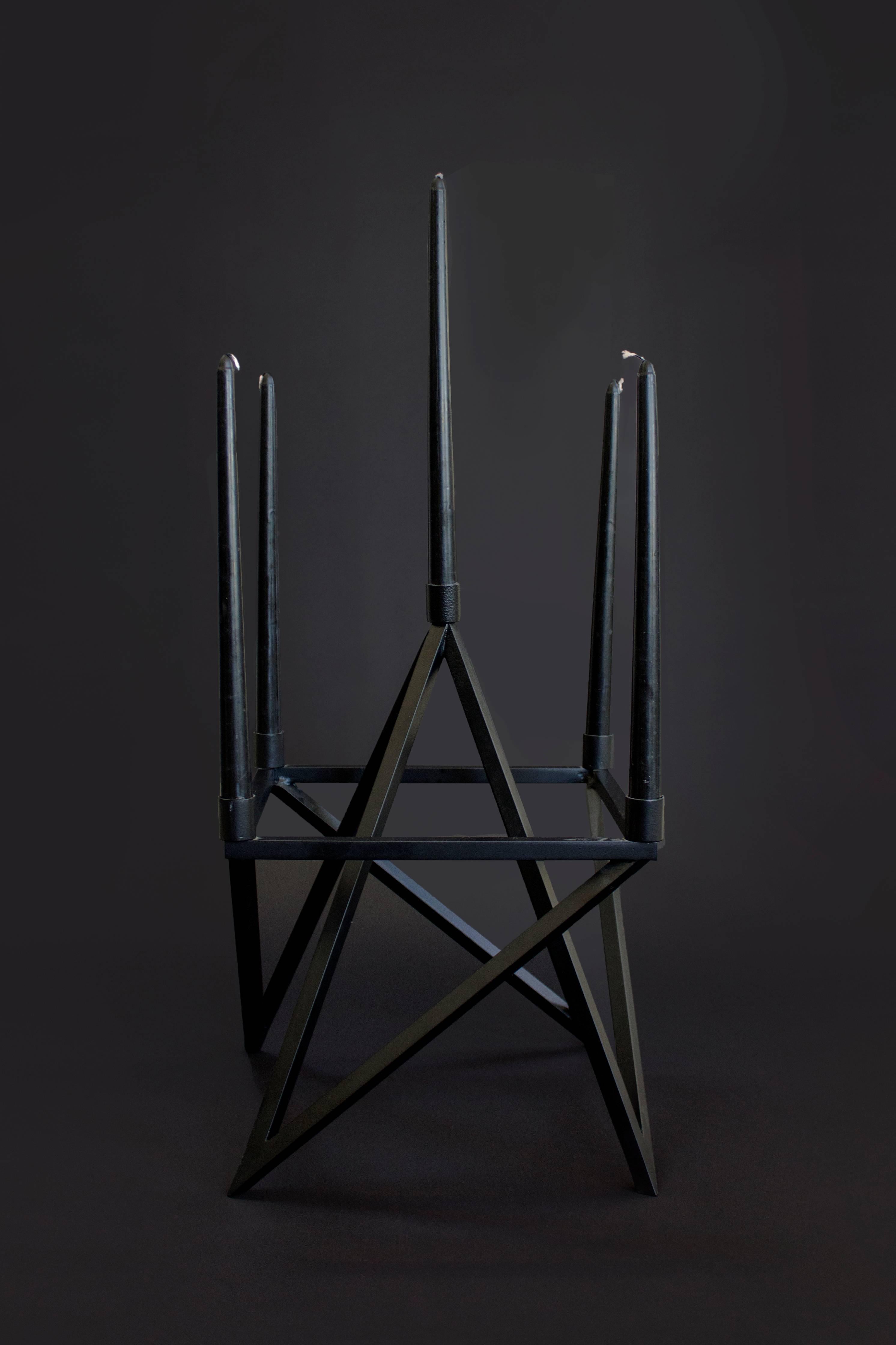 Contemporary 'Pagan' Star Candelabra by Material Lust, 2016 For Sale 1