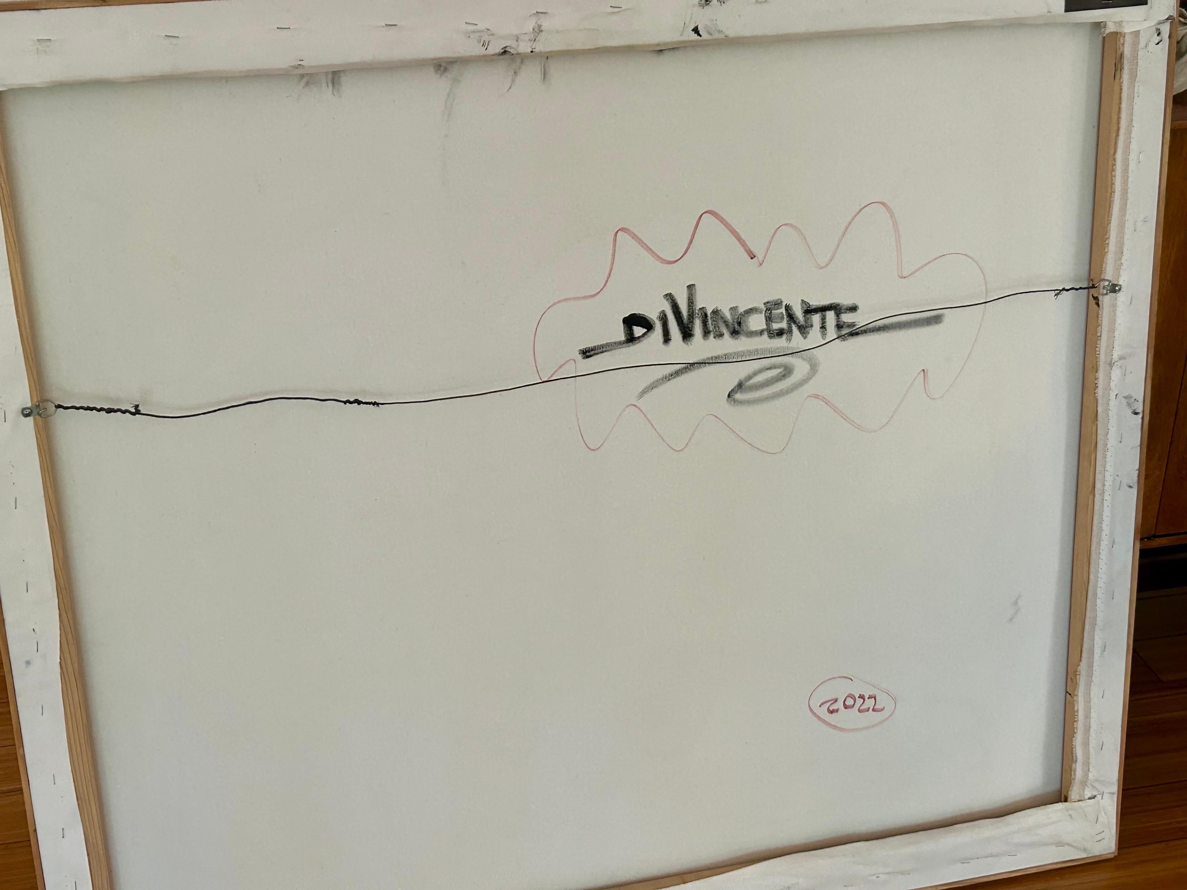Zeitgenössische Malerei Di Vincente (Farbe) im Angebot