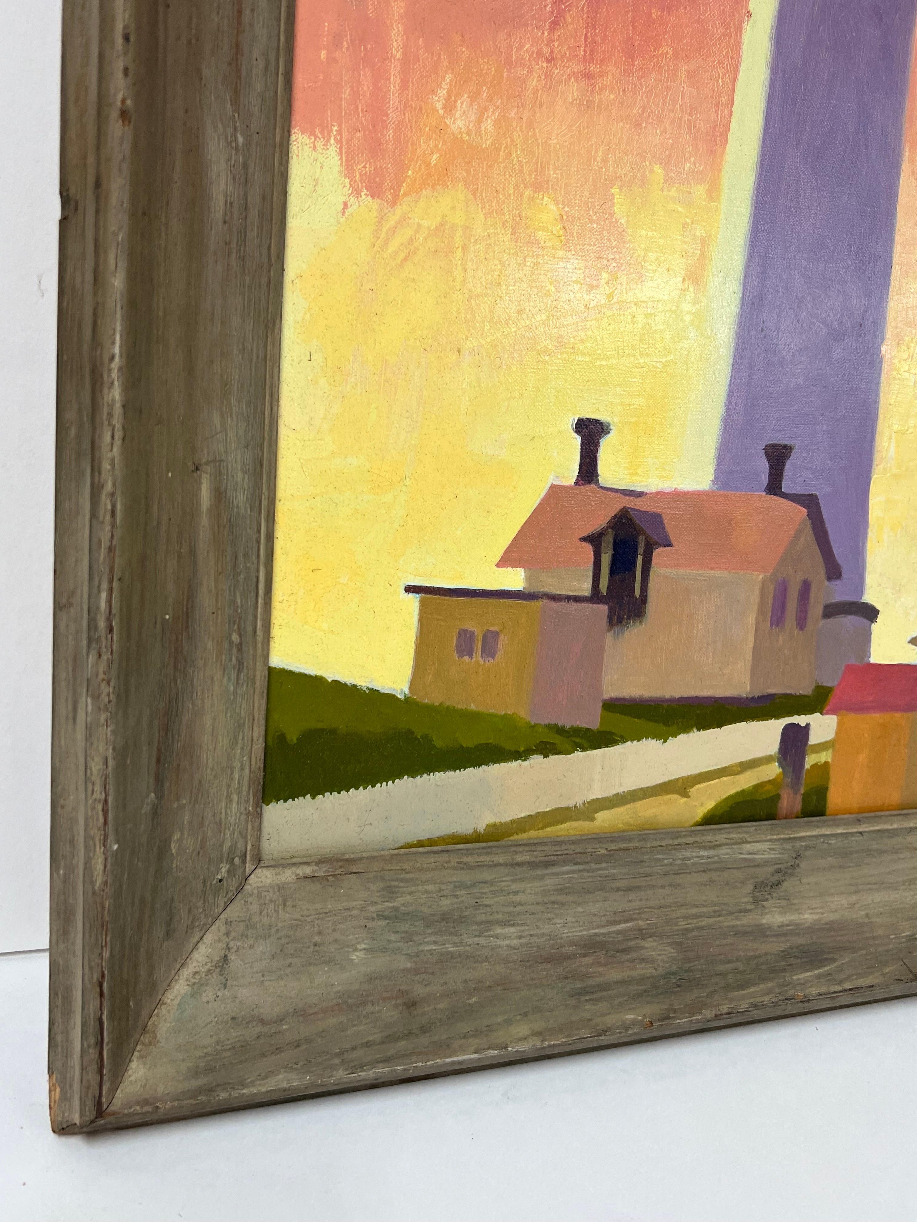 Contemporary Painting of a Lighthouse im Angebot 10