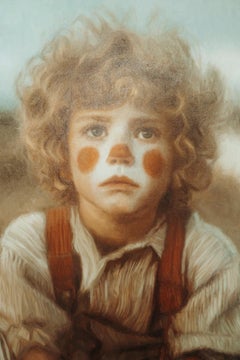 contemporary painting "vintage sorrow" by Kesja Tabaczuk