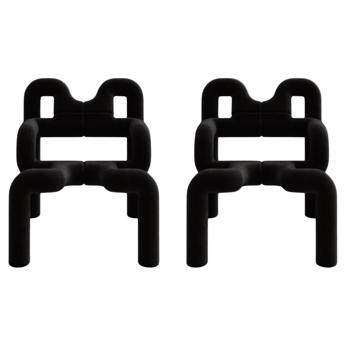 Zeitgenössisches Sesselpaar Mod Ekstrem, entworfen von Terje Ekstrom im Angebot