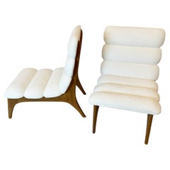 Pareja de sillones italianos contemporáneos