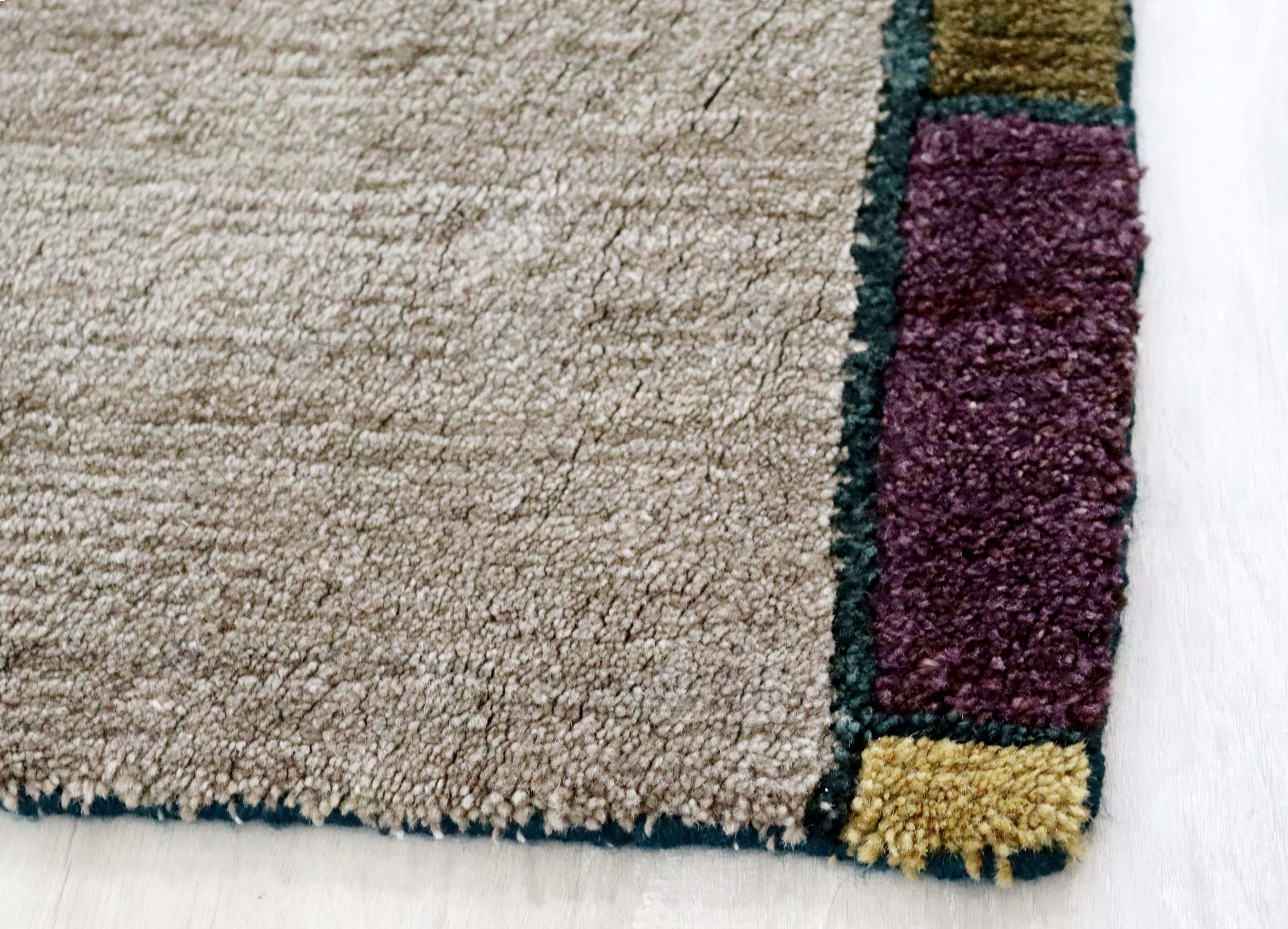 Contemporary Pair of Tufenkian Knecht AG Area Rugs Carpets Switzerland Gray 4