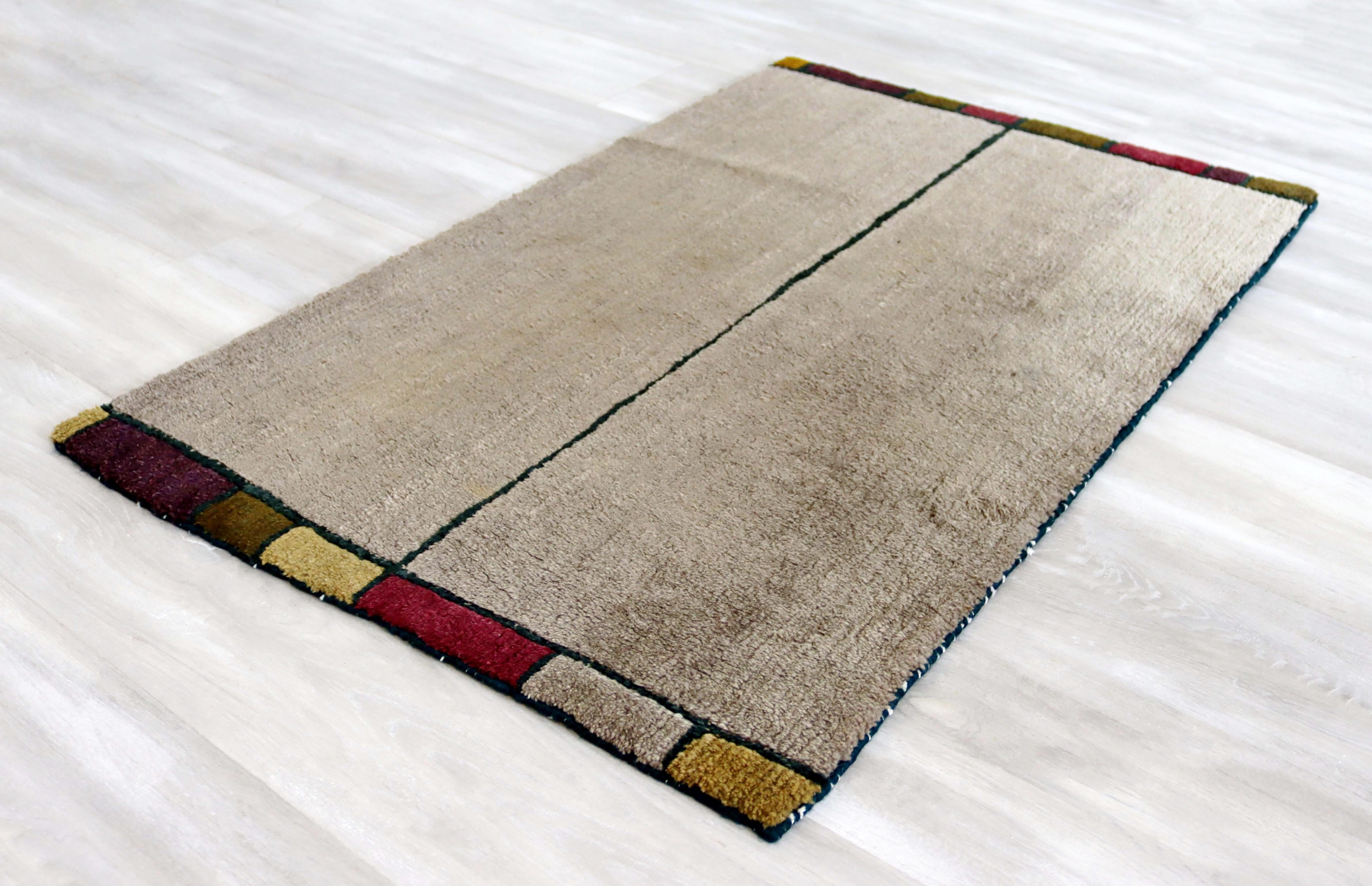 Contemporary Pair of Tufenkian Knecht AG Area Rugs Carpets Switzerland Gray 2