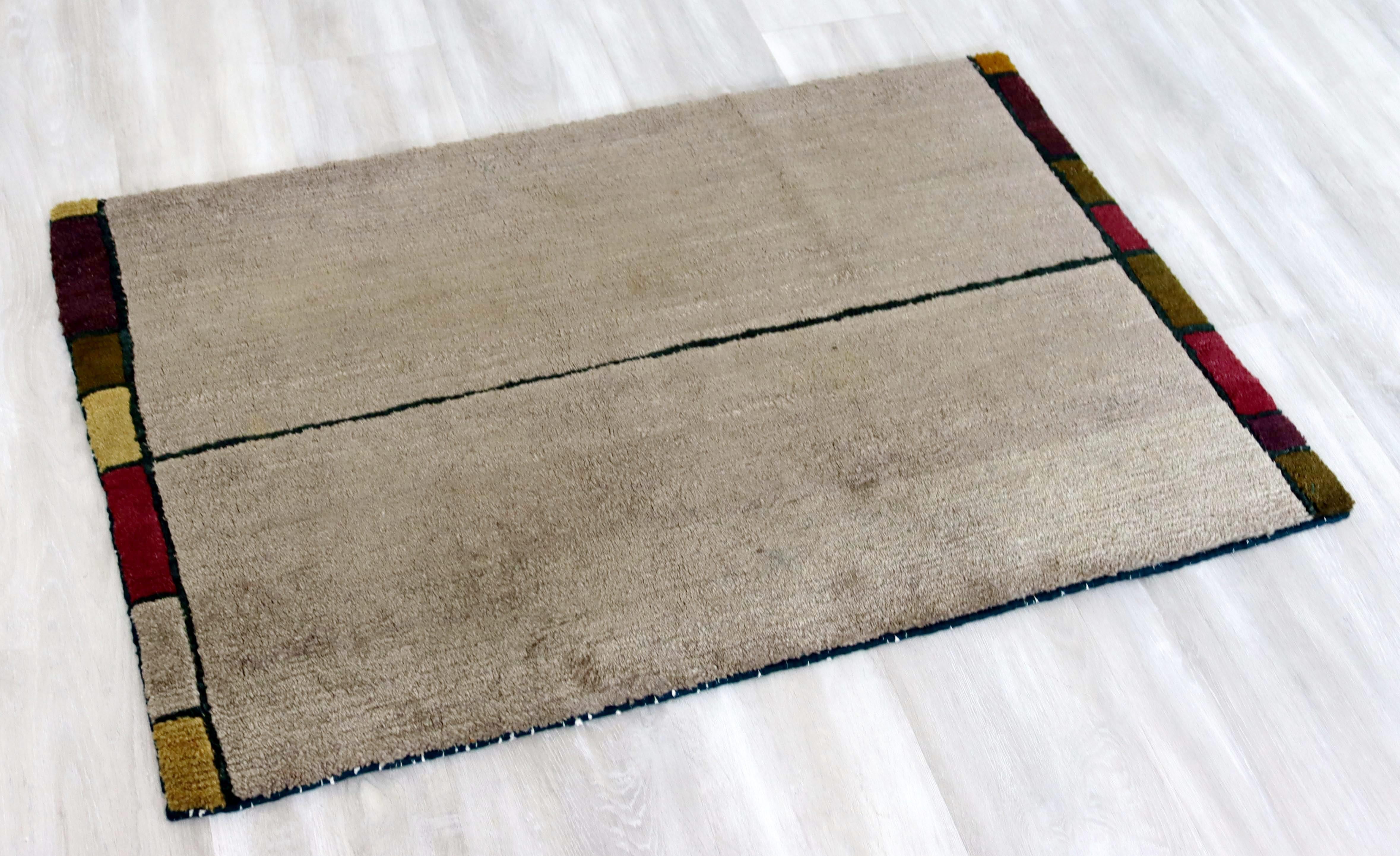 Contemporary Pair of Tufenkian Knecht AG Area Rugs Carpets Switzerland Gray 3