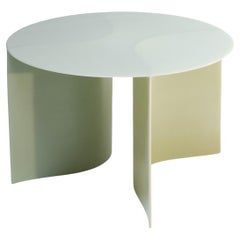 Contemporary Pale green Fiberglass, New Wave Dining Table 100 D, by Lukas Cober