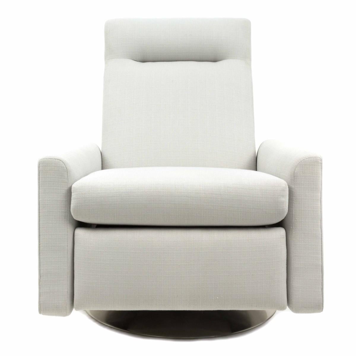 Modern Contemporary Pale Grey Recliner by MGBW