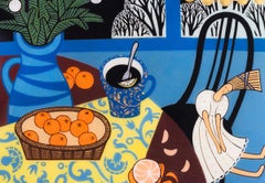 Contemporary Palekh Lacquered Jewelry Box