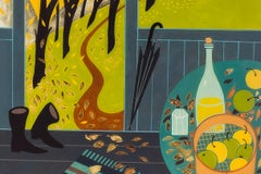 Contemporary Palekh Lacquered Jewelry Box