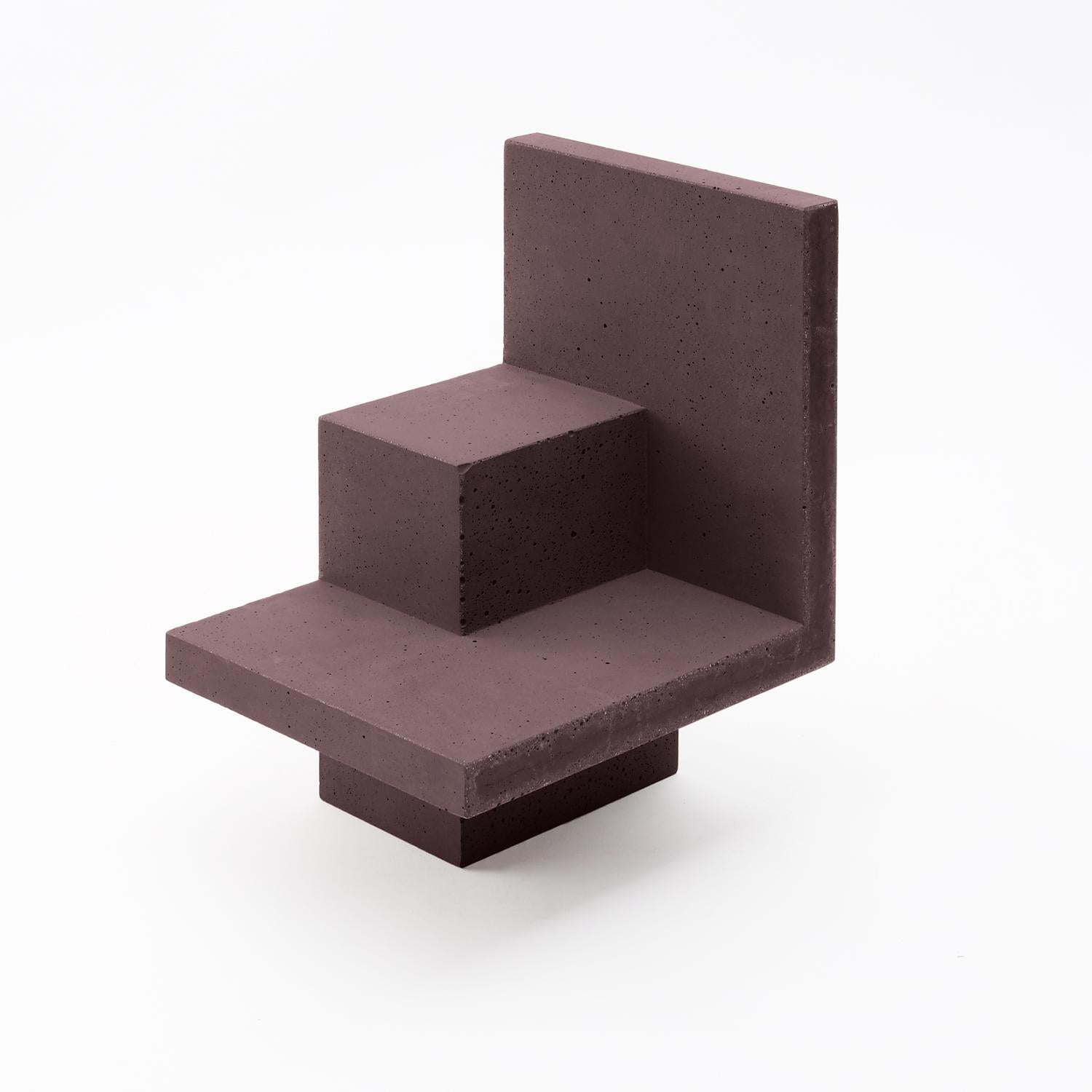 Chandigarh II - Marsala Brown - Design Sculpture Paolo Giordano Cement Cast

Chandigarh is a collection of sculptures inspired by the homonym city designed by Le Corbusier, who imagined and created it from nothing in India. The sculptures are made