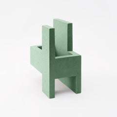 Chandigarh IV - Greene & Greene - Scultura di design Paolo Giordano Colata di cemento