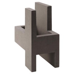 Chandigarh IV - Calcestruzzo naturale  Design Scultura Paolo Giordano Colata di cemento