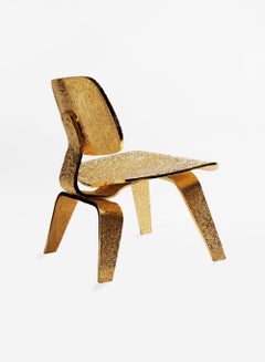 Ethno Eames - Gold - Design-Stuhl Paolo Giordano, gegossen