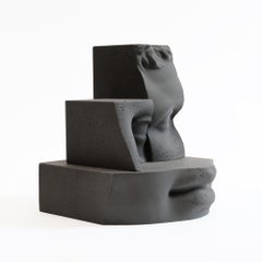 Hermes - Dark Grey - Design Sculpture Paolo Giordano Concrete Cement Cast