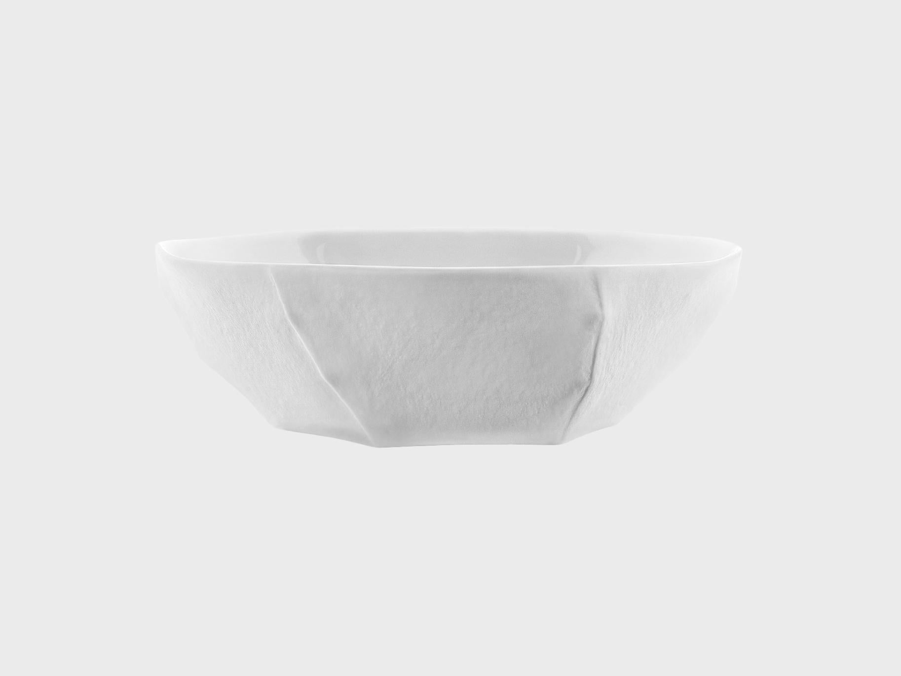Calco Set da sushi in porcellana con texture carta Contemporary Nymphenburg Porcelain in vendita